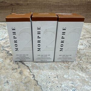 Lot Of 3 Morphe 2 Hint Hint Skin Tint Foundation Shade Hint Of TRUFFLE 1 fl oz